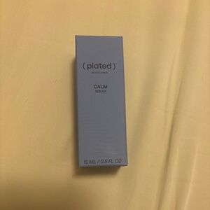Plated calm serum full size, new and sealed